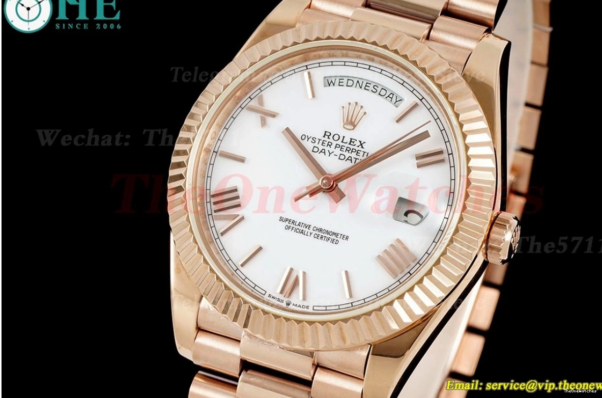DayDate RG Weight) White 40mm RG KF Rmn 228235 VR3255(Gain 0524
